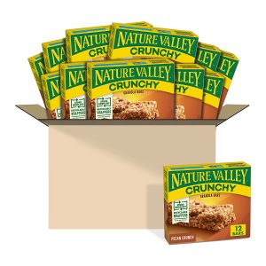 Nature Valley Granola Bars, Pecan Crunch, 8.94 oz, 12 ct (Pack of 12)