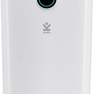 Avalla X-125 Smart Dehumidifier for Home & Office 12L, Clothes Dryer Mode, Low Power Consumption Aero-Dynamic™ 120m³/h Technology, Multi-room Coverage