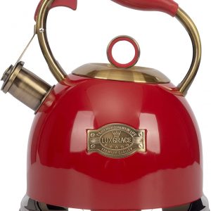 Stove Top Tea Kettle, Food Grade Stainless Steel Kettle, Teapot for Household and Kitchen, 2.8L