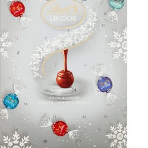 New Lindt Lindor Assorted Chocolate Advent Calendar 2022, A delicious Assortment of Milk, Salted Caramel, Coconut, Milk and White Truffles for Him and Her,...