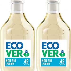 Ecover Non Bio Laundry Detergent, Lavender & Sandalwood, Case of 2 x 42 Washes