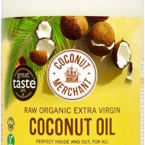 Coconut Merchant Organic Coconut Oil 1L | Extra Virgin, Raw, Cold Pressed, Unrefined | Ethically Sourced, Vegan, Ketogenic and 100% Natural | for Hair, Skin...