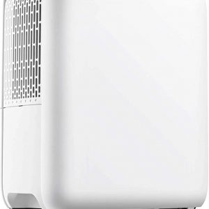 EcoAir DC12 MK2 Dehumidifier | 11L/Day | Bedroom, Living Room Dehumidifier | 24H Timer | Continuous Drainage | Digital Hygrometer Display | Laundry Drying | 1.7L Water Tank
