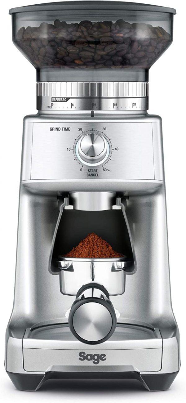 Sage the Dose Control Pro Coffee Grinder Electric, BCG600SIL, Silver