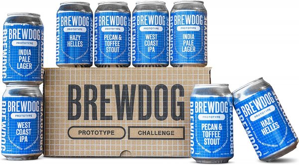 BrewDog Craft Beer Discovery Gift Pack - 8 x 330ml Cans