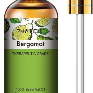 PHATOIL Bergamot Essential Oils for Aromatherapy, Essential Oils for Diffusers for Home, 100% Pure Natural Premium Quality Bergamot Oil, Perfect for...