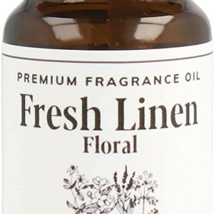 Nikura - Fresh Linen (Floral) Fragrance Oil - 10ml | Perfect for Diffuser for Home, Soap Making, Candle Making, Wax Melts | Bath Bombs, Pot Pourri Refresher...