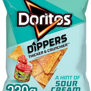 Doritos Dippers Hint of Sour Cream & Onion 230g