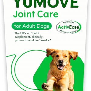 YuMOVE Adult Dog | Joint Supplement for Adult Dogs, with Glucosamine, Chondroitin, Green Lipped Mussel | Aged 6 to 8 | 120 Tablets