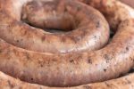 Boerewors in close up.