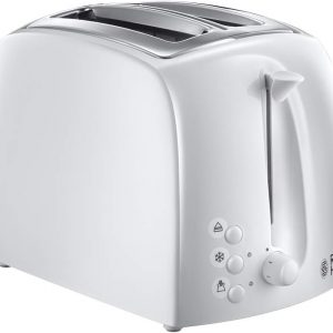 Russell Hobbs 21640 Textures 2-Slice Toaster, White
