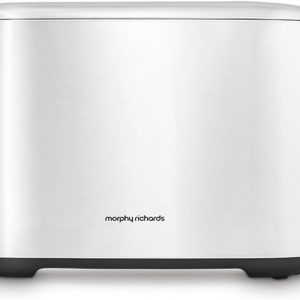 Morphy Richards 222067 Brushed Equip 2 Slice Stainless Steel Toaster, 800 W, Brushed