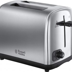 Russell Hobbs 24080 Adventure Two Slice Toaster, Stainless Steel, 2 Slice, Brushed and Polished