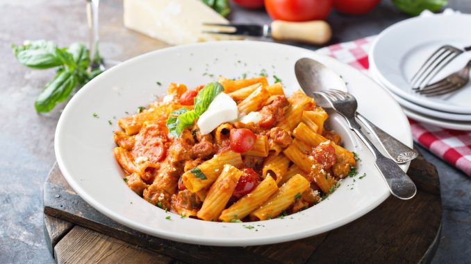 Rigatoni Bolognese