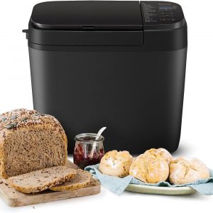 Panasonic SD-R2530 Automatic Breadmaker, with gluten free programme and nut dispenser - black