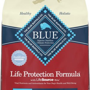 Blue Buffalo Life Protection Formula Natural Adult Dry Dog Food, Beef and Brown Rice 5-lb Trial Size Bag