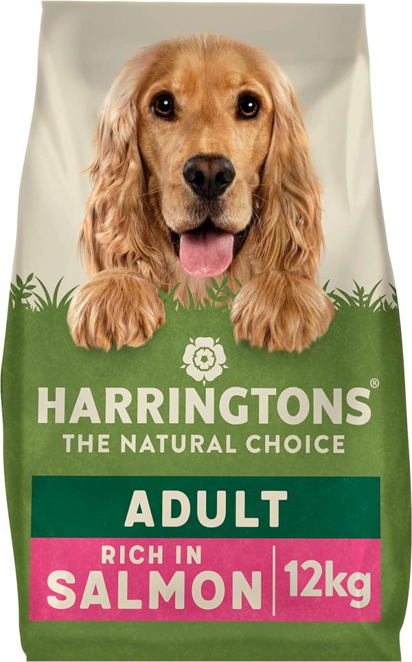 Harringtons Complete Dry Dog Food Salmon & Potato 4x2kg - Made with All Natural Ingredients
