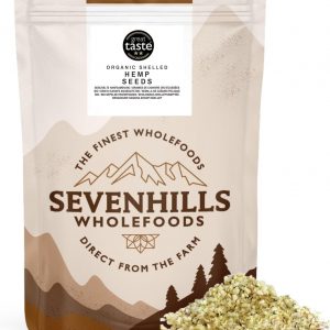 Sevenhills Wholefoods Organic Shelled Hemp Seeds, European 1kg