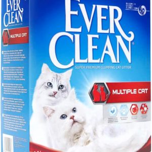 Ever Clean Clumping Cat Litter, Multiple Cat, Scented for long-lasting freshness, Unbeatable Clumping Strength, 10L