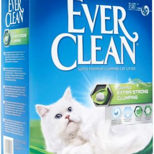 Ever Clean Clumping Cat Litter, Extra Strong Clumping Cat Litter, Scented for Long-lasting freshness, 10L