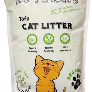 7L Green Tea Matcha Scent Organic Tofu Cat Litter ultra odour control great clumping flushable reduce waste odour eliminator long lasting dust free