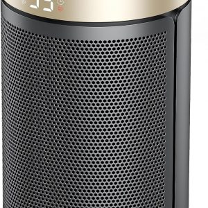 Dreo Electric Heater, 1500W Energy Efficient Space Silent Room Heater, Portable Ceramic Fan Heaters, Thermostat 3 Modes 12H Timer, Overheat & Tip Over...