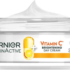 Garnier Vitamin C Brightening Day Cream 50ml, Face Moisturiser to Nourish Skin, Smooth Lines & Boost Glow, With Vitamin C and Super Citrus For Radiant,...