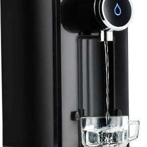 Emperial Instant Hot Water Dispenser Kettle, 2.5L Tank, Fast Boil, Easy Clean, Detachable Drip Tray - Black