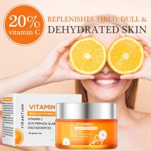 Vitamin C Face Cream – Hyaluronic Acid And Vitamin C&E,Face Moisturiser For Women,Anti Aging&Wrinkle,Natural Skin Care Hydrate, Plump, Brightening...