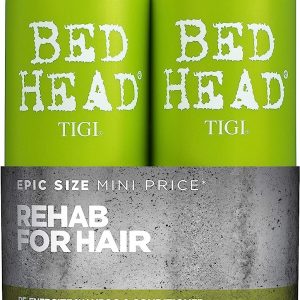 Bed Head by TIGI - Re-Energise Shampoo and Conditioner Set - Deep Cleansing And Conditioning Professional Hair Treatment - Ideal For All Hair Types - 2x750ml