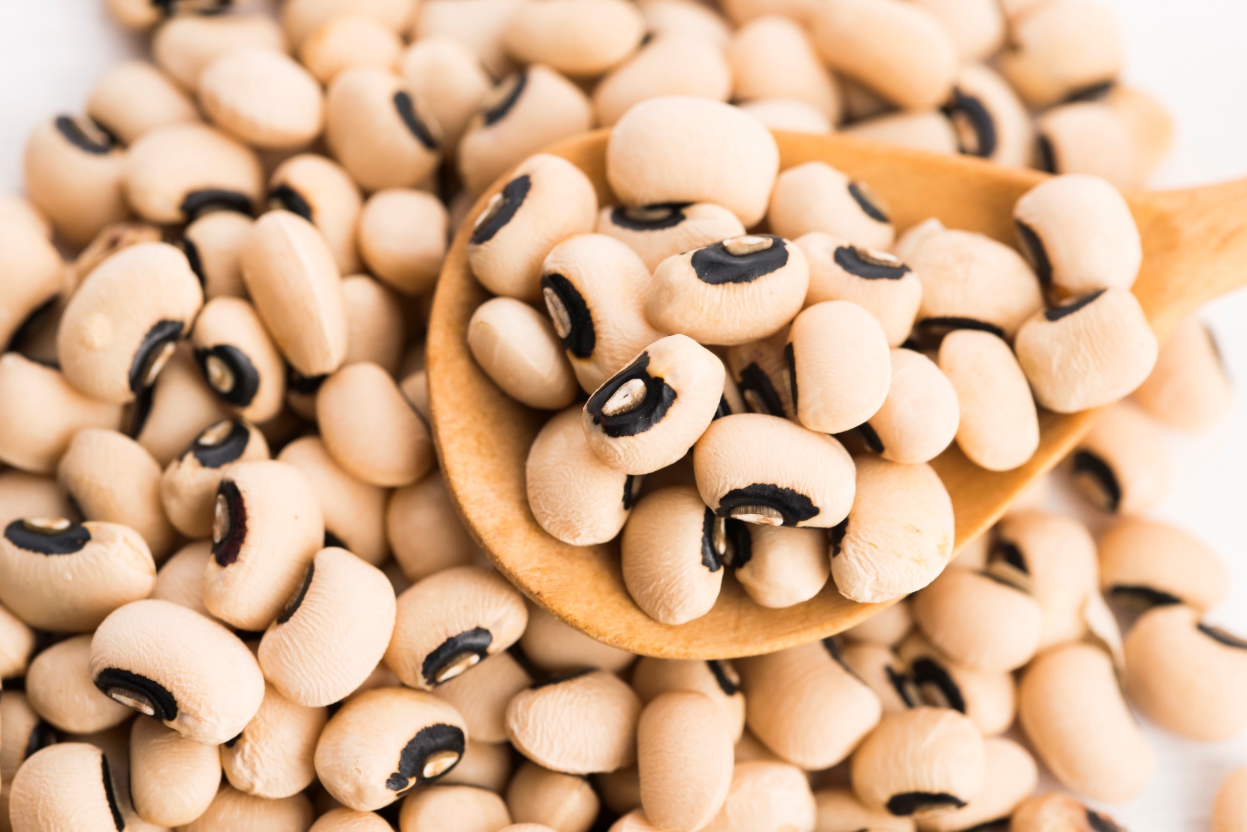 black eye beans used to make akara.