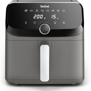 Tefal Easy Fry Mega, Air fryer, Extra-Large Capacity 7.5 L, 8 Preset Programs, Compact Size,EY855HG0, Grey