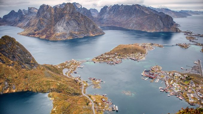 The Nordic Diet. Hamnoy, Floten Islands