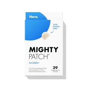 Mighty Patch™ Invisible+ Patch - Daytime Hydrocolloid Acne Pimple Patches for Covering Zits and Blemishes, Ultra Thin Spot Stickers for Face and Skin (24 Medium and 15 Small Patches)