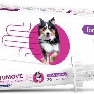 YuMOVE Digestive Care Rapid, Dog Pre and Probiotic Paste for Gut Health, Digestive Supplements with Fast-Acting Ingredients for Medium Dogs, 30ml