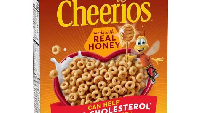 Honey Nut Cheerios, Heart Healthy Gluten Free Breakfast Cereal with Whole Grain Oats, 10.8 oz