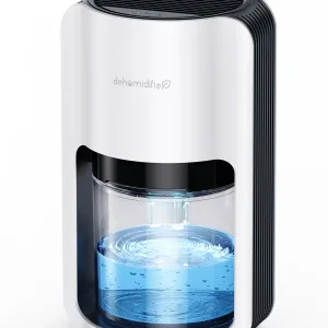 TABYIK Dehumidifiers for Home, 42oz Dehumidifier for Bathroom, Dehumidifiers for Room with Auto Shut Off, Auto Defrost Quiet Dehumidifier for Bedroom...