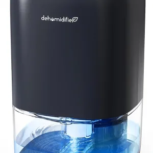 TABYIK Dehumidifier, 35 OZ Small Dehumidifiers for Room for Home, Quiet with Auto Shut Off, Dehumidifiers for Bedroom (280 sq. ft), Bathroom, RV, Closet,Blue