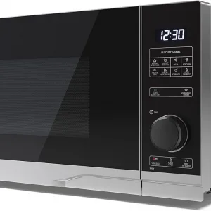 SHARP YC-PS254AU-S 25 Litre 900W Digital Microwave, 10 power levels, ECO Mode, defrost function, LED cavity light - Silver