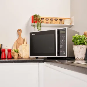Sharp Combination Microwave, 40 Litre, 900 Watt, Silver