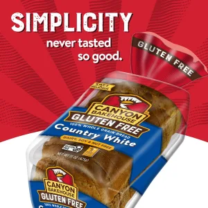 Canyon Bakehouse GlutenFree Country White Bread, 15 Oz