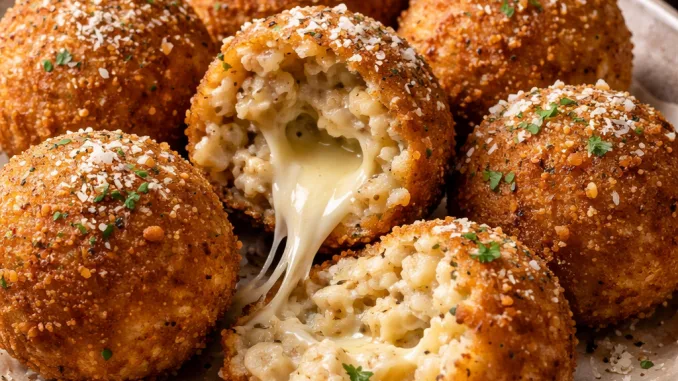cacio e pepe arancini